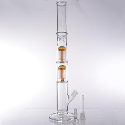 Bang en Verre Champignon 50 cm avec Système de Percolation et Technologie Ice