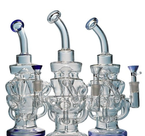 BANG EN VERRE VORTEX 30 CM - Accessoires Fumeur 420 | Professionnels de Bangs, Pipe a Eau et CBD