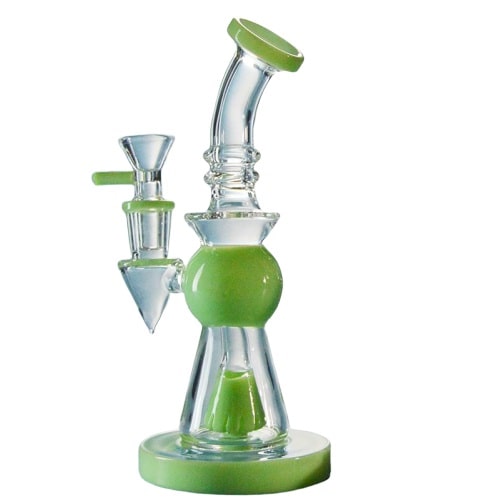 BANG EN VERRE BUBBLE 19 CM - Accessoires Fumeur 420 | Professionnels de Bangs, Pipe a Eau et CBD