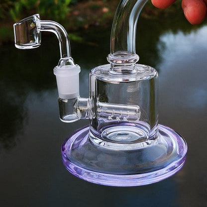 MINI RIG EN VERRE - Accessoires Fumeur 420 | Professionnels de Bangs, Pipe a Eau et CBD