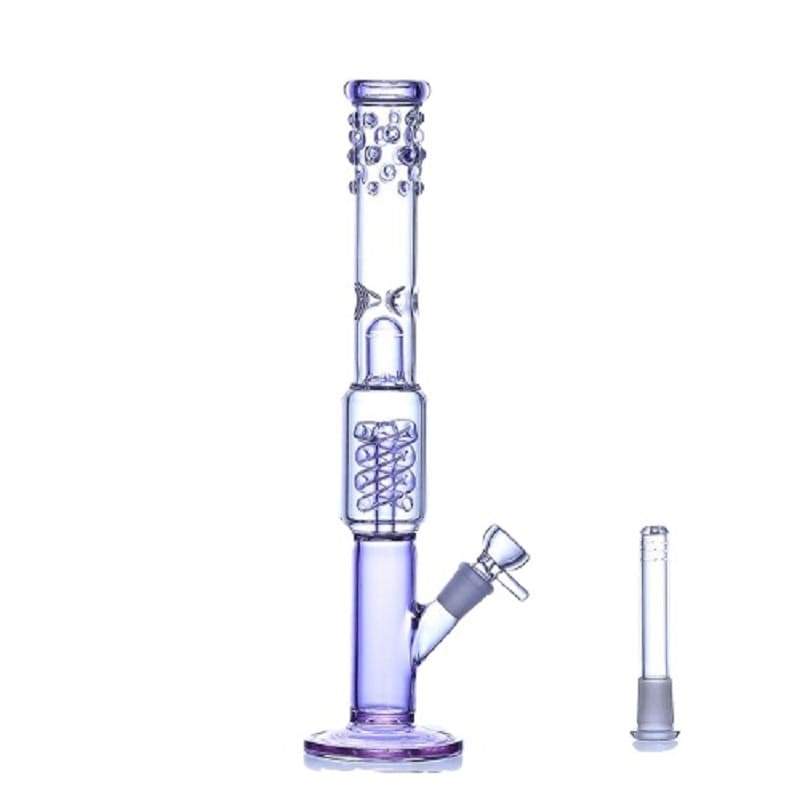 BANG EN VERRE SPIRAL 38 CM - Accessoires Fumeur 420 | Professionnels de Bangs, Pipe a Eau et CBD