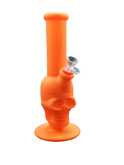 Bang silicone skull orange