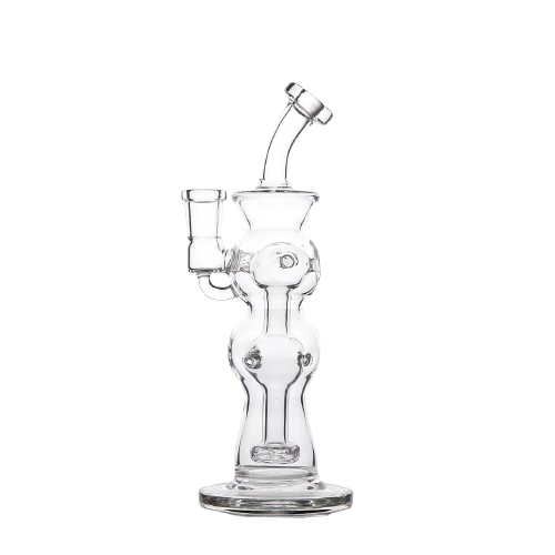 BONG DOUBLE BALLE 21 CM - Design Élégant et Expérience de Fumée Optimale