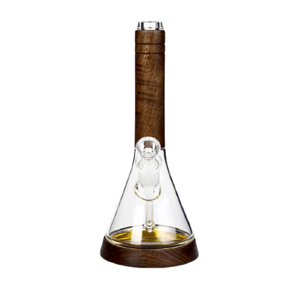 Bang Marley Natural 36 cm en Verre Borosilicate et Noyer Noir