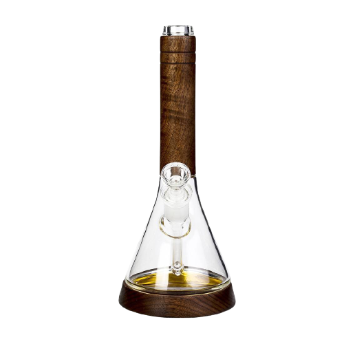 Bang Marley Natural 36 cm en Verre Borosilicate et Noyer Noir