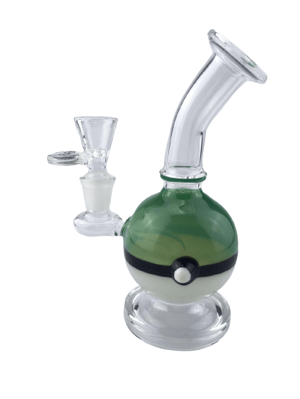 Bang en Verre Pokeball 17 cm - Pour des Sessions Relaxantes et Ludiques