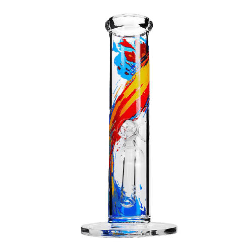 Petit Bang Ice en Verre 22 cm - Fumeur Élégant avec Système Ice et Design Coloré