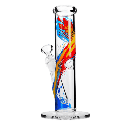 Petit Bang Ice en Verre 22 cm - Fumeur Élégant avec Système Ice et Design Coloré