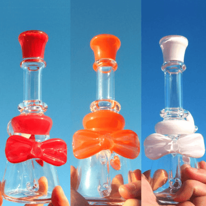 BANG MIMI 16 CM - Mini Dab Rig Kawaii en Verre Pyrex Coloré