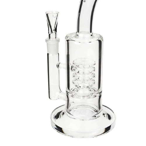 Bang Super Heroes Transparent Perc 23 cm - Expérience de Fumage Élégante et Douce