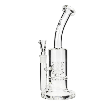 Bang Super Heroes Transparent Perc 23 cm - Expérience de Fumage Élégante et Douce