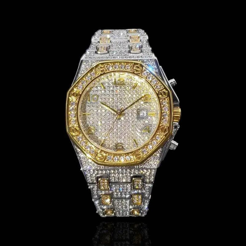 Bicolore | Montre royal iced out - Passeport Cases