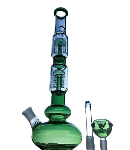 BANG EN VERRE COLOR 42 CM - Accessoires Fumeur 420 | Professionnels de Bangs, Pipe a Eau et CBD