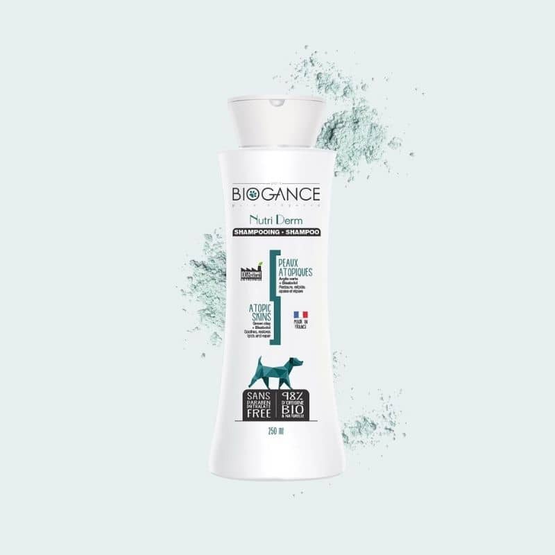 Shampoing Bio pour Chiens et Chats - Peaux Atopiques Nutri Derm par Biogance