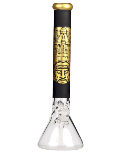 Bong Heisenberg Aztec 41 cm – Élégance et Fraîcheur pour une Expérience de Fumée Inoubliable