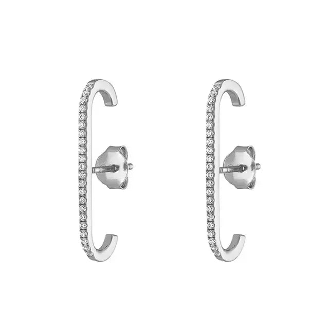 Boucle d'Oreille Arc de Cercle - Passeport Cases