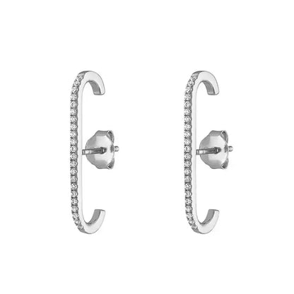 Boucle d'Oreille Arc de Cercle - Passeport Cases