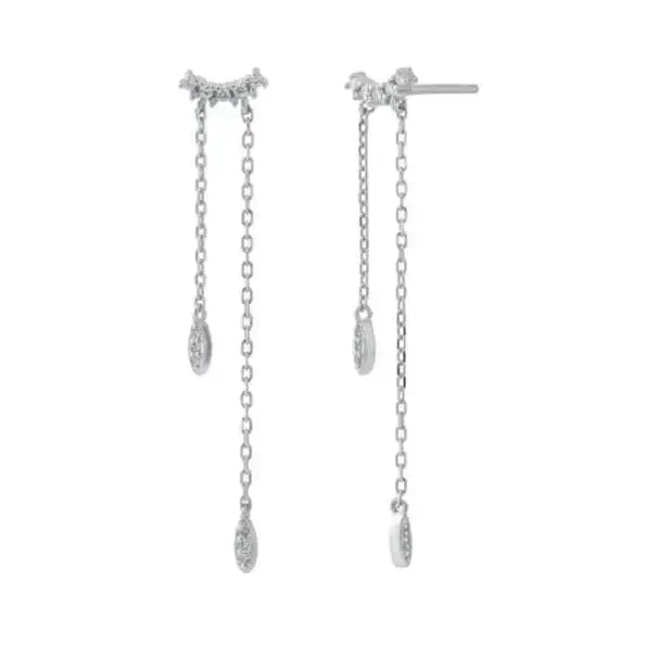 Boucles d'Oreilles Longues Pendantes - Passeport Cases