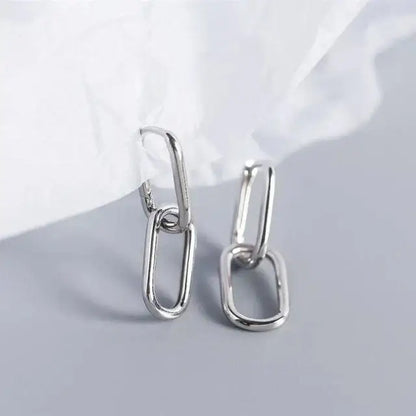 Boucles d'Oreilles Pendantes Anneaux - Passeport Cases