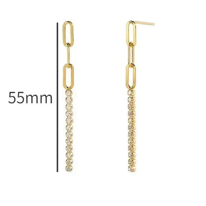 Boucles d'Oreilles Pendantes Femme - Passeport Cases