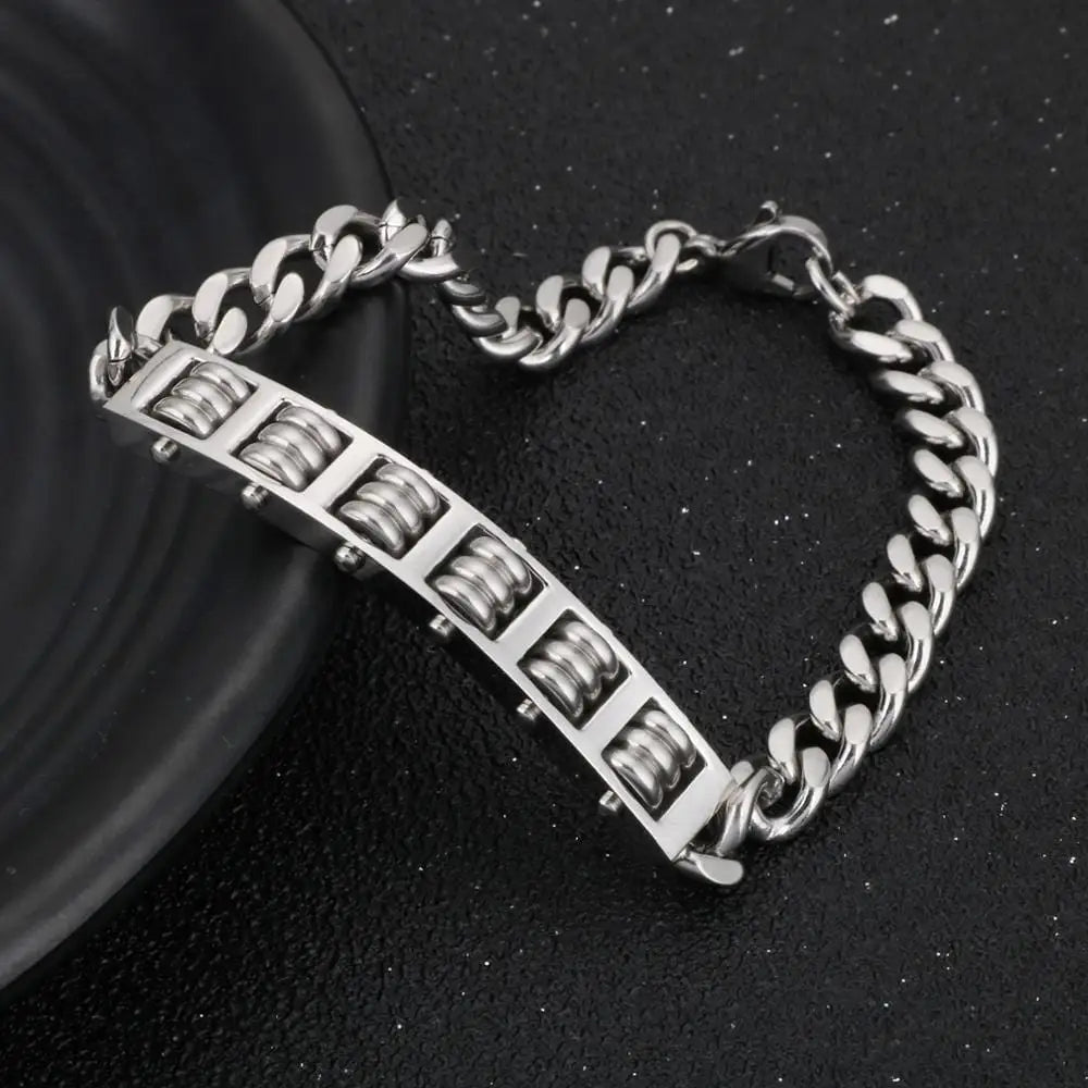 Bracelet Chaine Homme Argent