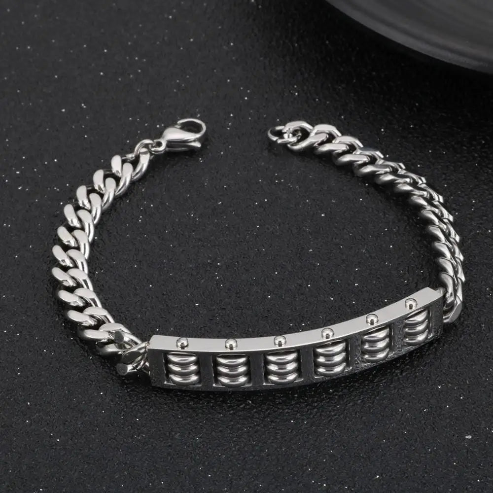 Bracelet Chaine Homme Argent