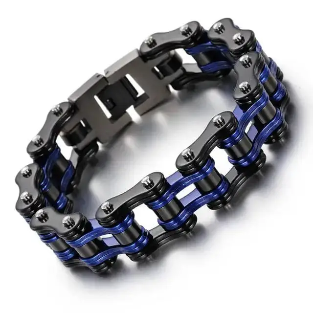 Bracelet Chaine Moto 22cm - Bracelet chaine