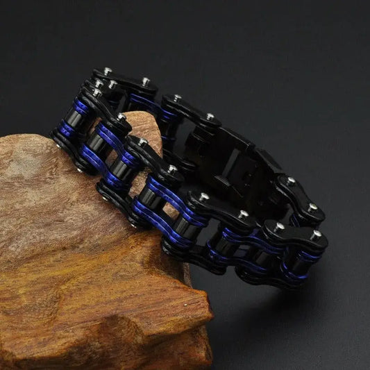 Bracelet Chaine Moto 22cm - Bracelet chaine