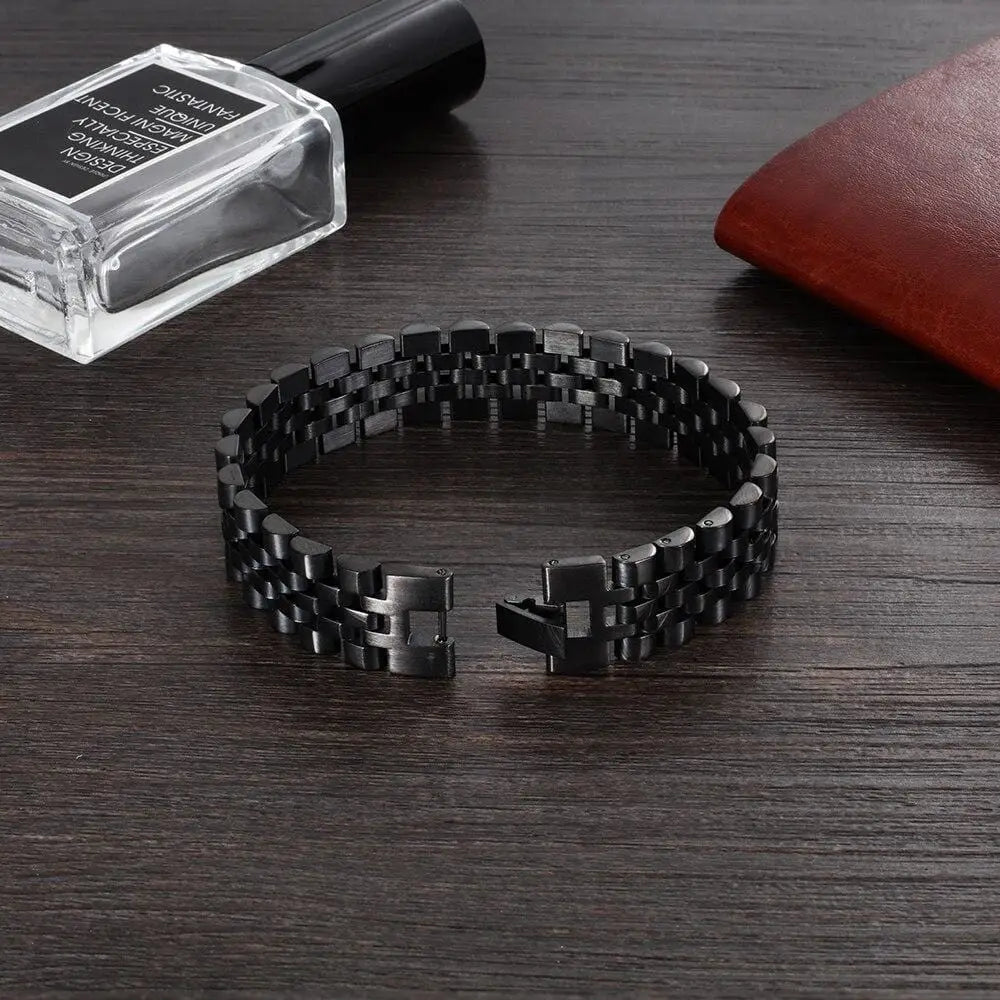 Bracelet Chaine Or Homme