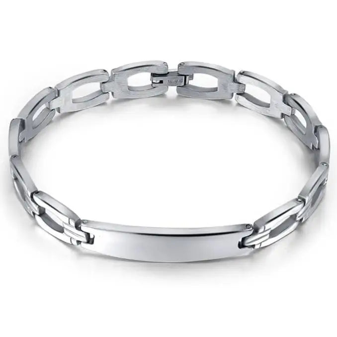 Bracelet Gourmette Argent Homme