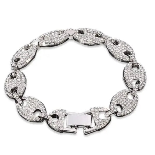 Bracelet graine de café diamant - Passeport Cases