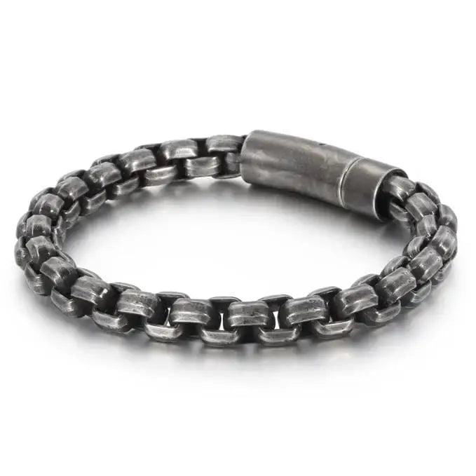 Bracelet Chaîne Maille en Acier