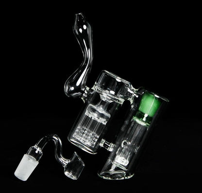 Bubbler en Verre Poker - Douceur et Style pour Fumeurs