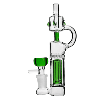 Bubbler Chimiste Luxe 15 cm avec Double Percolateur