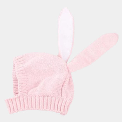 Cagoule Bébé Lapin Rose