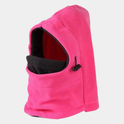 Cagoule de Ski Enfant Rose et Noire