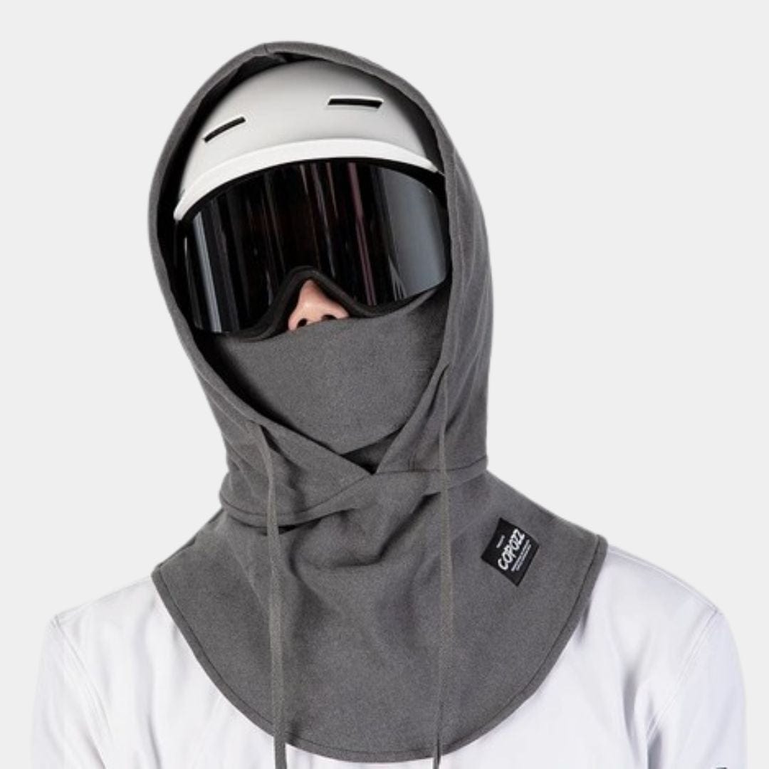 Cagoule de Ski Sur Casque Grise