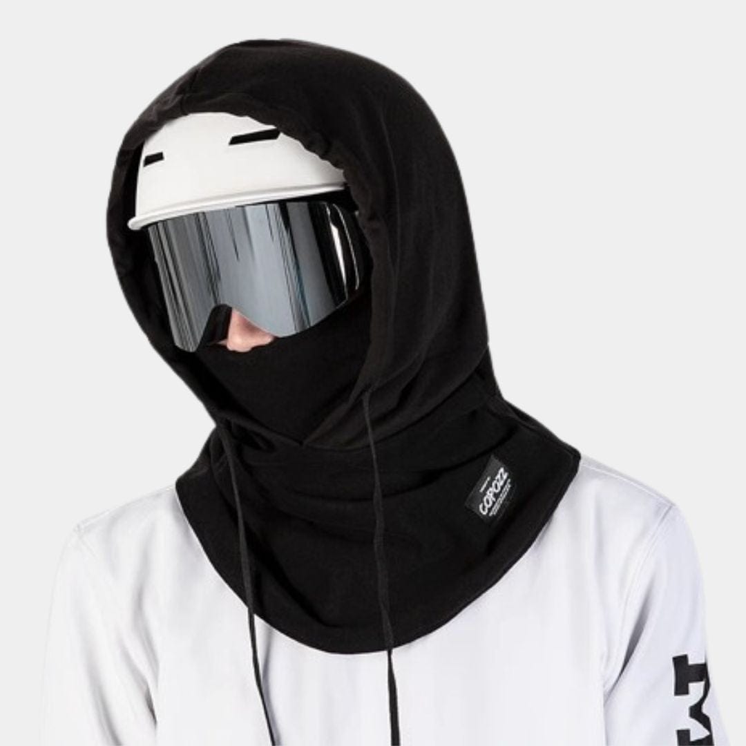 Cagoule de Ski Sur Casque Noire