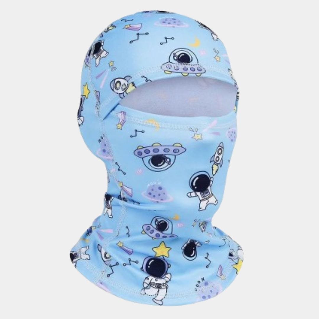 Cagoule Enfant Chaude Bleue