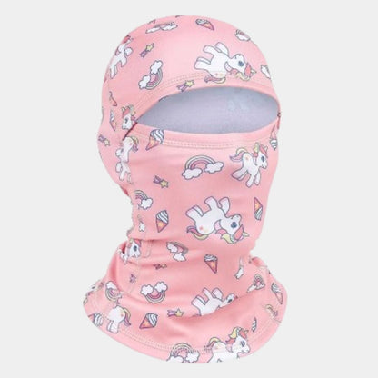 Cagoule Enfant Chaude Rose