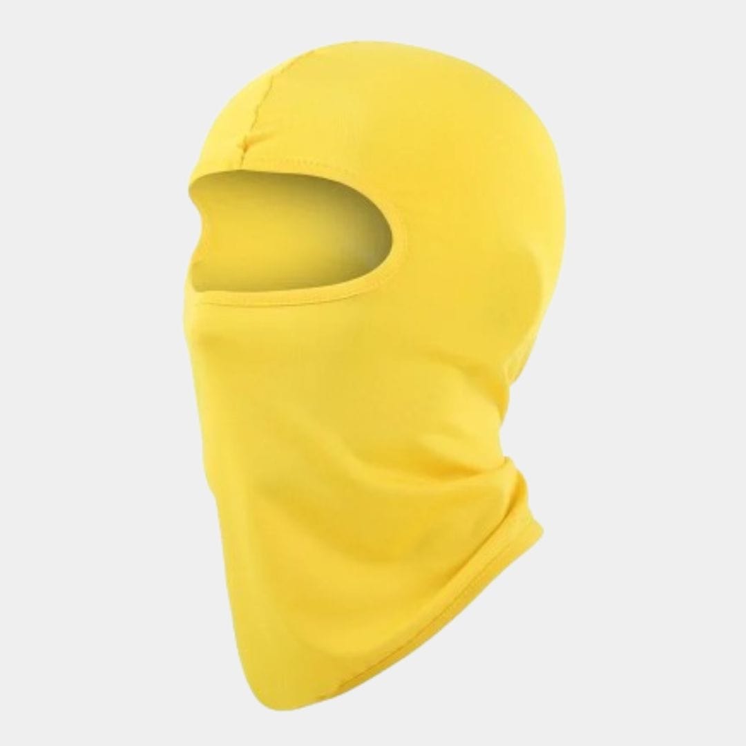 Cagoule Sous Casque Vélo Enfant Jaune