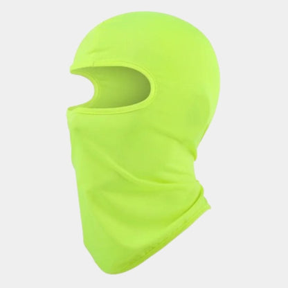 Cagoule Sous Casque Vélo Enfant Jaune Fluo