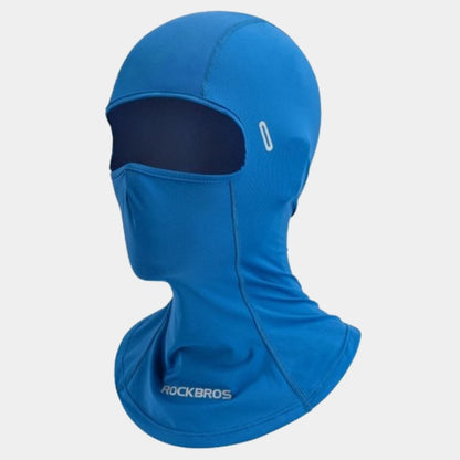 Cagoule Vélo Sous Casque Bleue