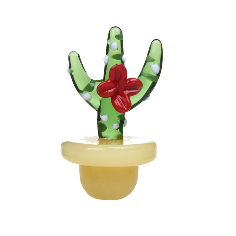 Carb Cap Cactus en Verre Borosilicate - Élégance et Performance pour Dabbing