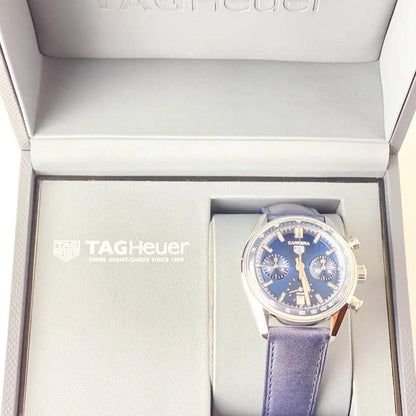 Carrera Chronograph Automatic 39 Mm Blau - Passeport Cases