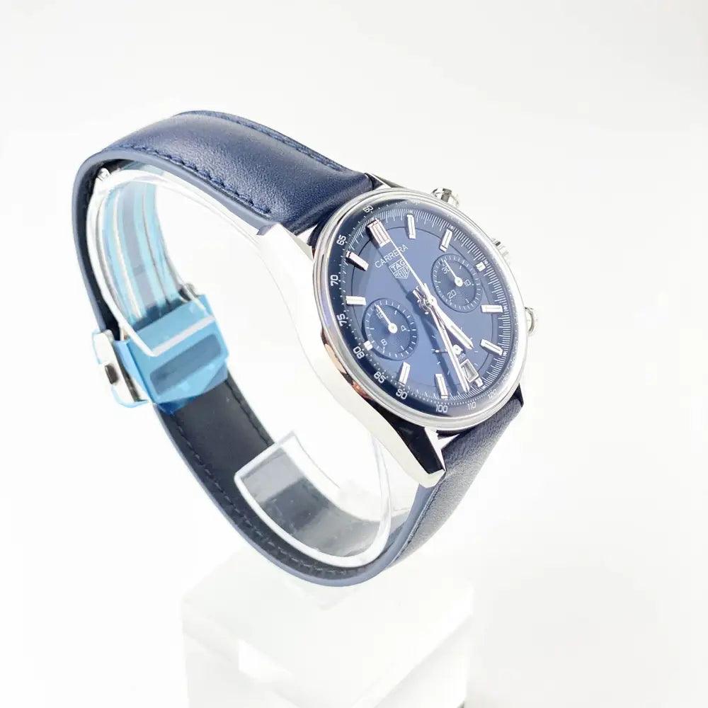 Carrera Chronograph Automatic 39 Mm Blau - Passeport Cases