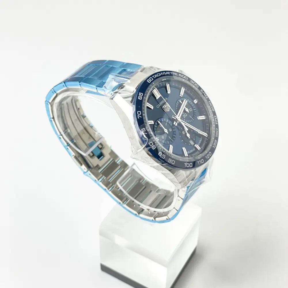 Carrera Chronograph Blau 44mm - Passeport Cases