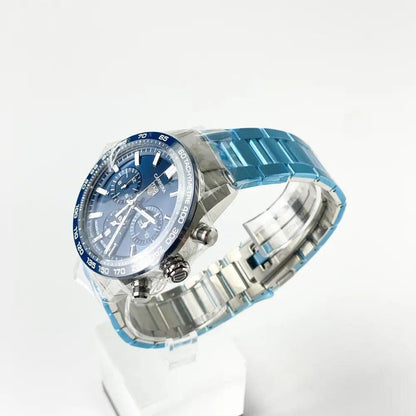 Carrera Chronograph Blau 44mm - Passeport Cases