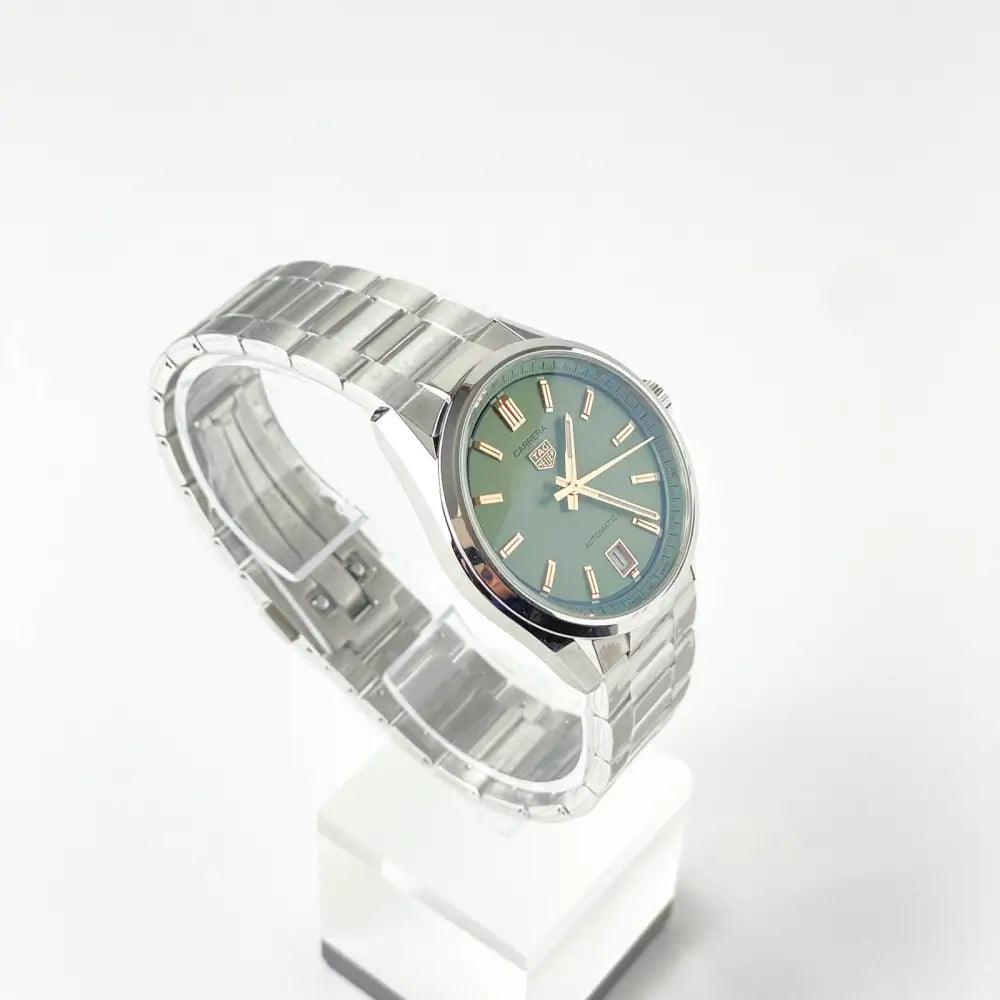 Carrera Lady Date 36mm Green Dial - Passeport Cases