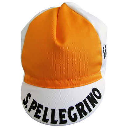 Casquette Cycle Vintage Jaune et Blanc - Style Rétro Incontournable